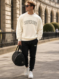 Superdry Cream Crewneck Sweatshirt Men’s