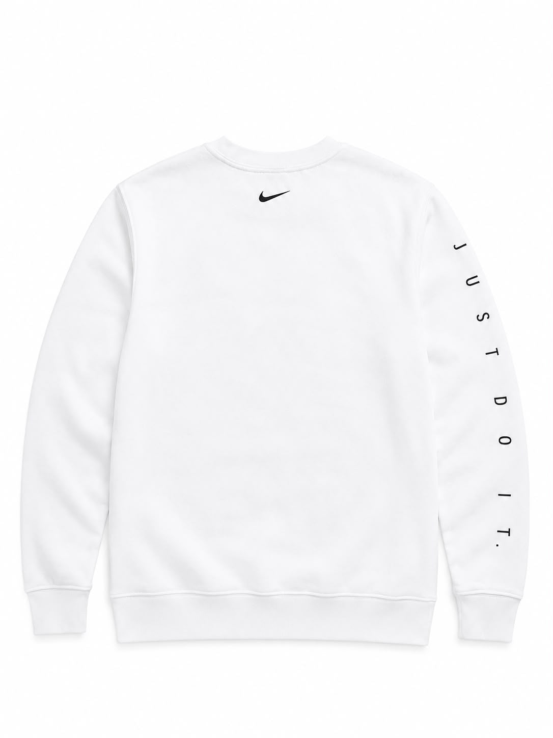 Nike White Crewneck Sweatshirt - Size L