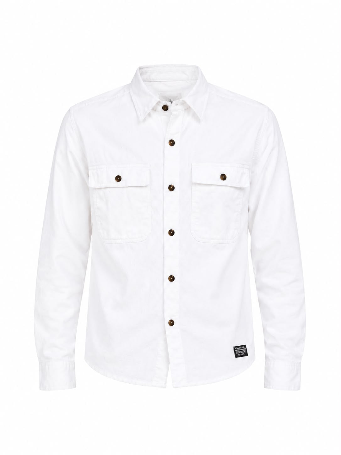 Superdry Off-White Button-Up Shirt – Men's XL