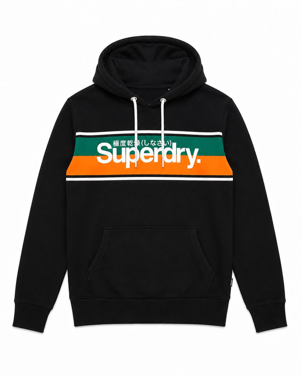 Superdry Black Hoodie – Men’s Size M