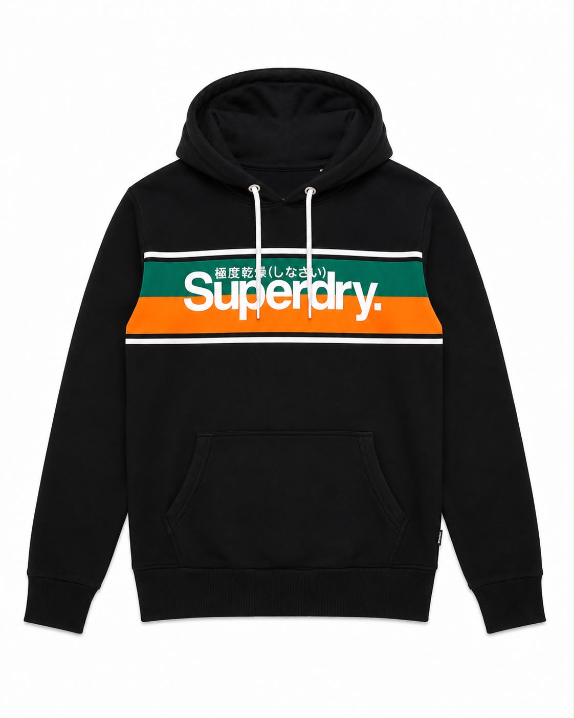 Superdry Black Hoodie – Men’s Size M